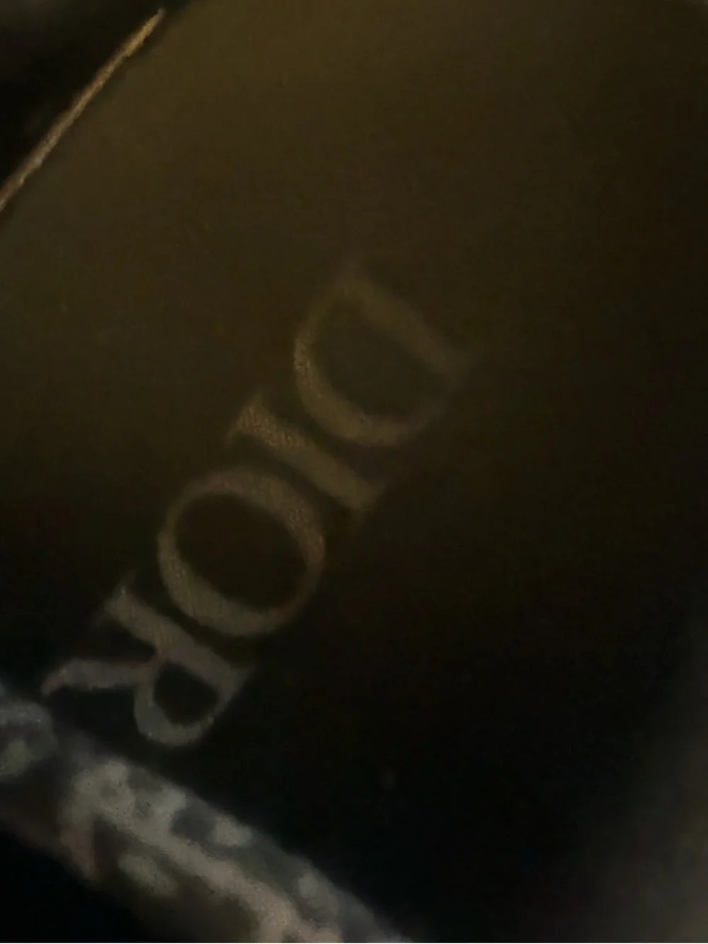 Dior Black and White Low-Top Men's Sneakers - Picture 5 of 6